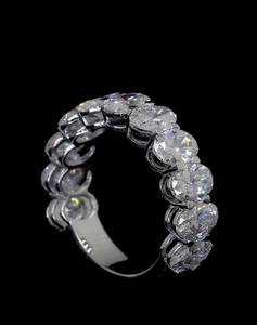 Oval Cut Colorless Lab Grown Diamond Engagement <b>Ring</b> for Women | Luxury Gold Wedding Anniversary <b>Ring</b> | Elegant Bridal Promise - Product Image 3
