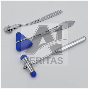 Marteau de diagnostic professionnel en acier inoxydable A-1 VERITAS, instrument d'examen des réflexes neurologiques, clinique médical - Product Image 5