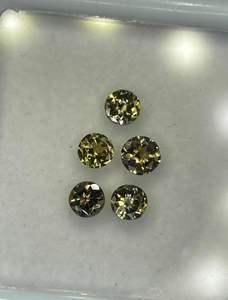 แทนซาไนต์ทรงกลมเจียระไนธรรมชาติ ไม่ผ่านการอบ ขนาด 4.50 มม. - Product Image 2