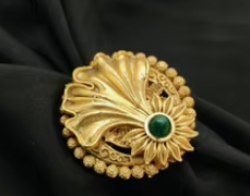 Designer Trendy Beautiful Antique Finish <b>Adjustable</b> <b>Ring</b> In Gold Polish <b>Adjustable</b> Finger <b>Ring</b> for Women and Girls Party Wear - Product Image 2