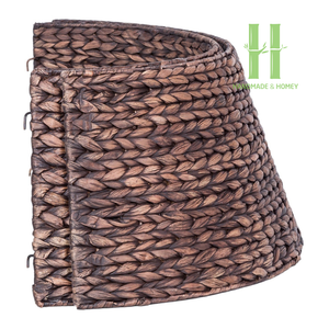 <b>Best</b> Seller Brown Christmas Tree Skirt 2023 Unique Tree Collar for Christmas Decoration Customized Tree Skirt Collar in Vietnam - Product Image 2