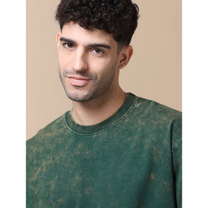 T-shirt Oversize Délavé à l'Acide 230 GSM Coton Premium Rétro Effet Usé Streetwear Fabricant OEM Marque Privée - Product Image 6