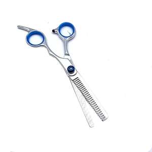 Juego de Tijeras Profesionales para Adelgazar y Cortar el Cabello, Acero Inoxidable 4CR13COMOV, para Diestros, con Tornillo de Tensión Ajustable, para Salón - Product Image 4