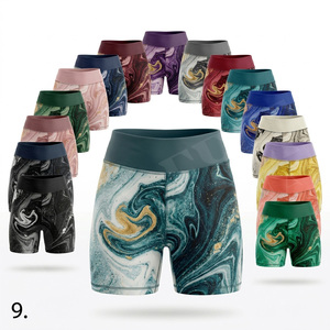 Shorts de sport taille haute pour femmes 2026 – Vente en gros, personnalisables, imprimés, sans coutures, pour gym, yoga, fitness, course à pied et activités sportives - Product Image 1