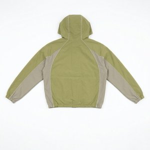 High Demands Custom Logo Khaki Gray Men's High Quality Nylon <b>Wind</b> <b>Breaker</b> Sets Suits For Summer Wear Streetwear Hoodies Trousers - Product Image 3