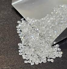 Exclusivo Lote Mixto de Diamantes Sueltos Redondos Pequeños Tipo Estrella Melee SI1 GH Blancos de 1.25mm-2.80mm (0.01-0.08 ct) que Pasan la Prueba del Detector, de RaaMaa - Product Image 3