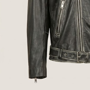 Custom Men's Leather <b>Jacket</b> Genuine Leather <b>Biker</b> <b>Jacket</b> Wholesale Vintage Motorcycle <b>Jacket</b> With Custom Logo OEM Factory - Product Image 5