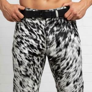 Pantalon en cuir véritable pour homme, style western, vêtement décontracté pour adulte, qualité supérieure. - Product Image 6