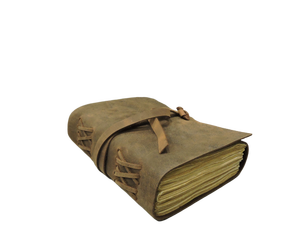 Vintage Brown Leather Journal Custom Handmade Recyclable Cotton Unlined Parchment <b>Paper</b> Antique Notebook for Men Women Gifting - Product Image 4