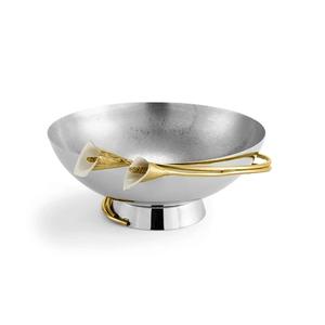 Bol en acier inoxydable au design tendance, taille personnalisée, forme ronde, pour servir des fruits, pour les fournisseurs en gros - Product Image 1