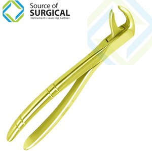 Pinzas Quirúrgicas Dentales para Extracción de Dientes en Adultos, Uso Odontológico, Plateadas, Manuales, Certificadas CE, con Herramientas de Alicates Dentales - Product Image 3