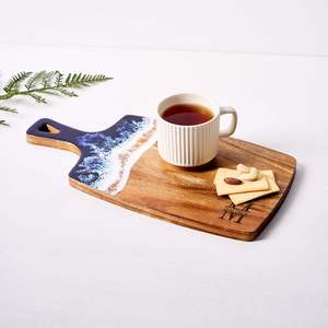 Handmade Wooden Chopping <b>Block</b>-Non-Toxic Dishwasher Safe Rectangle <b>Shape</b> - Product Image 2
