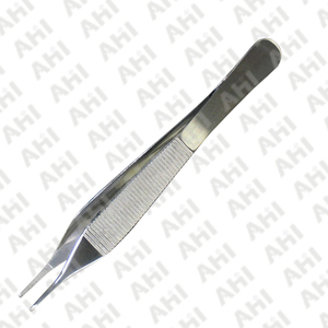 Pinces chirurgicales de haute qualité et pinces à pansements à poignée ergonomique en acier inoxydable dentelé - Product Image 5