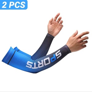 Sublimated <b>Arm</b> <b>Sleeve</b> <b>Compression</b> UV Protection Elastic Custom Logo Sublimation Sports Cooling Cycling Basketball Wholesale OEM - Product Image 6