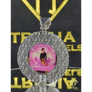 Premium Custom Fully Iced Globe Pendant VVS Lab Grown Diamond in 925 Sterling Silver Hip Hop Jewelry By Trisha Jewels - Product Image 6