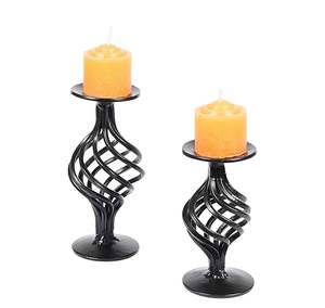 Candelabro de metal de lujo artístico más vendido para decoración llamativa que crea un ambiente distintivo y una profundidad decorativa. - Product Image 1