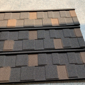 Inde Kerala léger 3d bord avant coupe pierre enduit tuiles de toit en métal Style Bond - Product Image 6