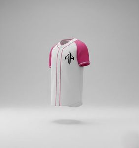 Maillots de baseball en polyester 100% imprimés numériquement, technique d'impression numérique, pour adultes, col en V, haute qualité par RIVIAN ATLANTIC - Product Image 5