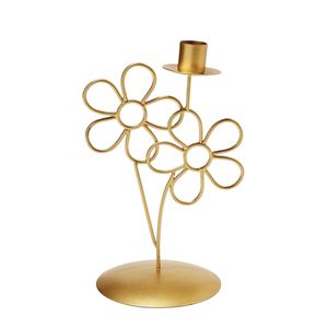 Ensemble de 3 nouveaux bougeoirs en aluminium en forme d'ananas, très vendus, avec finition dorée polie, pour la décoration de chambre, pour offrir en cadeau - Product Image 3