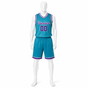 Uniformes de Baloncesto de Alta Calidad para Hombre, Personalizados con Nombre y Número del Equipo, Material Transpirable, en Venta - Product Image 4