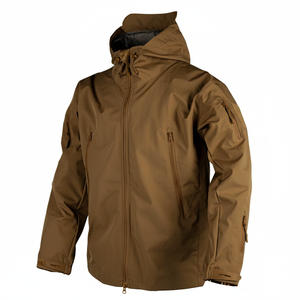 Windbreaker <b>Jackets</b> Soft Shell Outdoor Performance for Men Custom Logo Hiking Workwear OEM Factory Supply Outdoor <b>Jackets</b> 2027 - Product Image 2