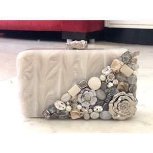 Handmade Luxury Resin Clutch for Women Party Fashion <b>Handbag</b> - Product Image 6