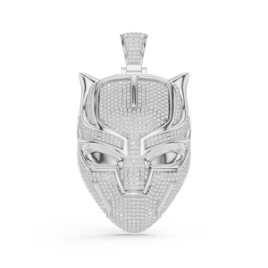 Pendentif Bonhomme de Neige 3cm en Argent Sterling 925 Aurum Diam, Moissanite Taille Brillant, Style Hip Hop, pour Enfants, Idéal Cadeau de Fête ou Usage Quotidien - Product Image 1