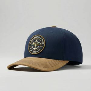 Gorra de Béisbol de Algodón de Seis Paneles de Dos Tonos Personalizada al por Mayor, de Alta Calidad, para Deportes al Aire Libre, Unisex, con Bordado de Imagen - Product Image 1