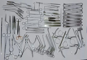 ASLING INTERNATIONAL Ensemble d'instruments chirurgicaux manuels en acier inoxydable de 78 pièces pour craniotomie et laminectomie, pour la colonne vertébrale orthopédique - Product Image 3