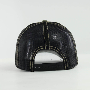 Gorra Trucker Verde de Malla, 6 Paneles, Ajustable, Transpirable, Casual, para Adultos, Primavera Verano, Unisex - Product Image 2