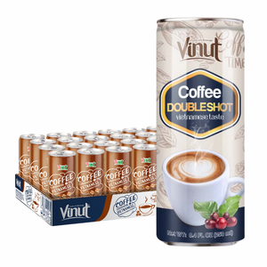 Boisson à café Arabica & Robusta 250ml - VINUT Vietnam, sans produits laitiers, sans gluten, sans OGM, marque privée, OEM, échantillon gratuit - Product Image 1