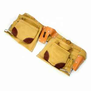 Wholesale Custom Design Top Selling <b>Leather</b> <b>Tool</b> Bags Solid Color Best Quality Cheap Price <b>Leather</b> <b>Tool</b> Bags - Product Image 3