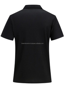Precio al por mayor camiseta de los hombres baratos logotipo personalizado superventas de secado rápido hombres camiseta polos, polos de los hombres - Product Image 5