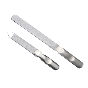 New Double-Sided Nail <b>File</b> Tool for Ingrown Toenails Eco-Friendly Custom Logo Packaging Stainless Finger Double Nail <b>File</b> - Product Image 1