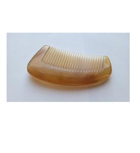 Peine de cuerno natural auténtico para peinar el cabello, desenredar, cuidar el cabello, accesorio de belleza profesional para peluquería, artesanía hecha a mano - Product Image 1