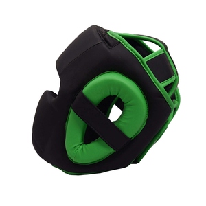 Custom Size Solid Color PU Leather Boxing Head Guard with Custom Logo Durable & Protective Comfortable Fit Head Guard RL-HG-69 - Product Image 5