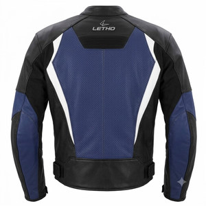 <b>Mens</b> Costum RGSX Genuine cowhide leather Racing <b>Jacket</b> CE Level 2 Made To Measure Track Racing <b>Biker</b> Gear with Speed Hump CE - Product Image 2