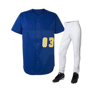 Vestes d'uniforme de Baseball pour hommes et femmes, costume de sport avec impression de nom d'équipe et à rayures, personnalisées, nouvelle collection - Product Image 1