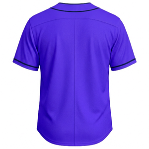 Nouveauté, maillot de baseball pour homme en polyester 100% imprimé par sublimation, personnalisable, vêtements de sport de haute qualité - Product Image 4