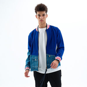 Chaqueta Safari Color Block para Hombre, Abrigo Utilitario de Lona Extra Grande con Bolsillos, Ropa de Otoño para Exteriores - Product Image 2