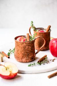 Copper cocktail serving <b>mug</b> set for stylish premium refreshment bars hammered finish metal cups durable reusable serving <b>mugs</b> - Product Image 1