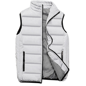 Chaleco Acolchado de Alta Calidad, Cortavientos, Sin Mangas, Chaqueta de Invierno Ligera, Ropa de Moda para Exteriores - Product Image 2
