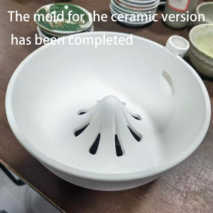 Tazón <span class=keywords><strong>de</strong></span> cerámica autolimpiable para lavar frutas y verduras, con escurridor. - Product Image 6