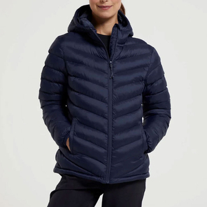Comfortable Luxury Style Low MOQ Cheap Price Puffer <b>Jackets</b> Wholesale Oversized <b>Women</b> <b>Lightweight</b> Hooded Puffer <b>Jacket</b> Soft - Product Image 1