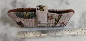 กระเป๋าเก็บแว่นตาแบบผ้าลายโบฮีเมียน พร้อมเชือกผูก ดีไซน์พกพาสะดวก - Product Image 2