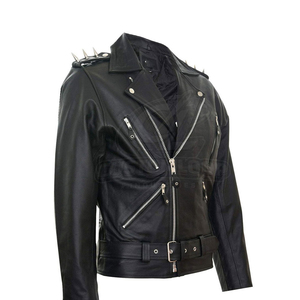 Casual Wear Genuine Fashion Leather <b>Jacket</b> For Sale 2026 New Arrival Lightweight & Comfortable <b>Men</b> Leather <b>Jacket</b> - Product Image 3