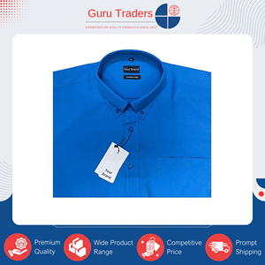 Chemise formelle en polyester et viscose pour hommes, très vendue, disponible pour adolescents et adultes, provenant d'un fournisseur indien de premier plan. - Product Image 4