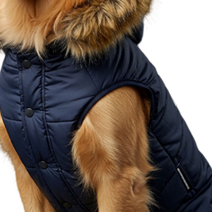 Abrigos de Invierno para Perros, Acolchados, Transpirables, de Estilo Premium, Resistentes al Viento, con Capucha y Diseño Sólido, MOQ Bajo para Pedidos al por Mayor - Product Image 5