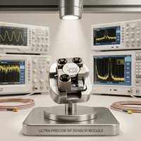 Isolateur RF encastrable personnalisé 5,5-20 GHz avec câbles TAB Strip-line, isolation élevée, faible VSWR pour applications micro-ondes OEM