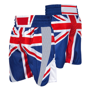 Shorts de combat MMA OEM en gros, unis, extensibles, légers, respirants, à séchage rapide, 100 % polyester, haute qualité, pour entraînement de kick-boxing - Product Image 1
